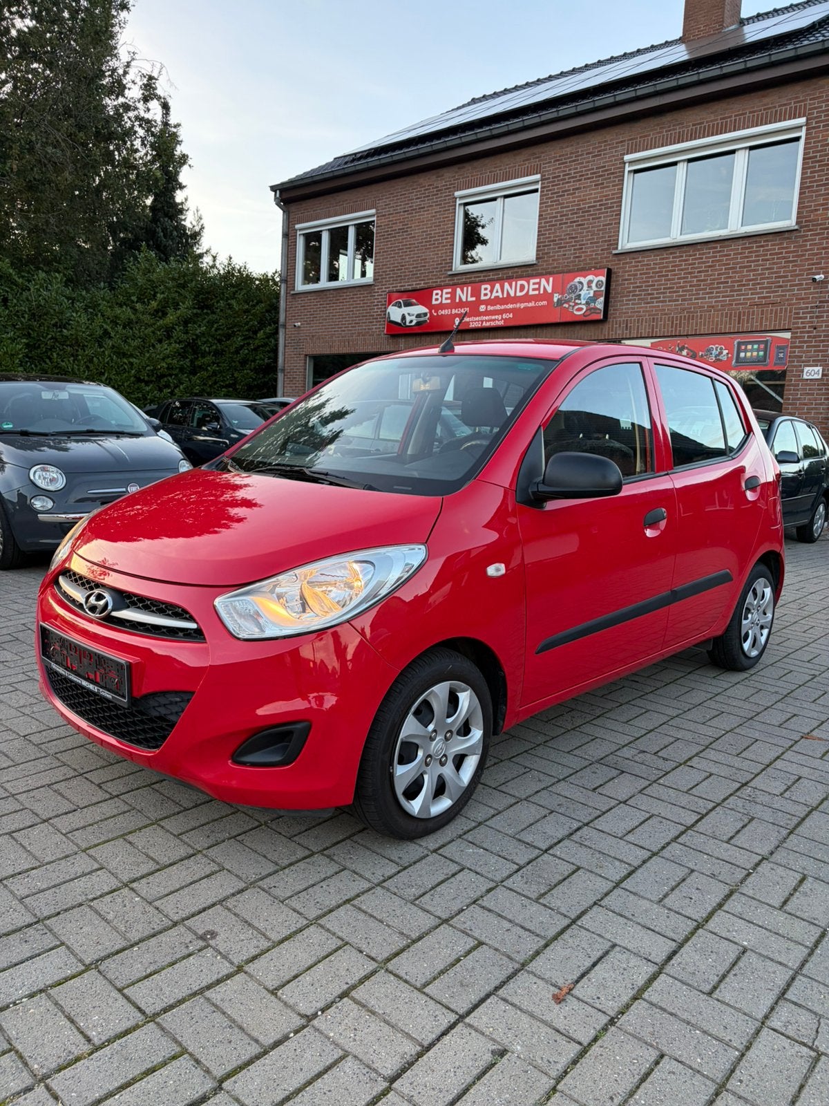 Hyundai i10 1.1 benzine met airco euro 5, Autos, Euro 5, Achat, Entreprise, Boîte manuelle