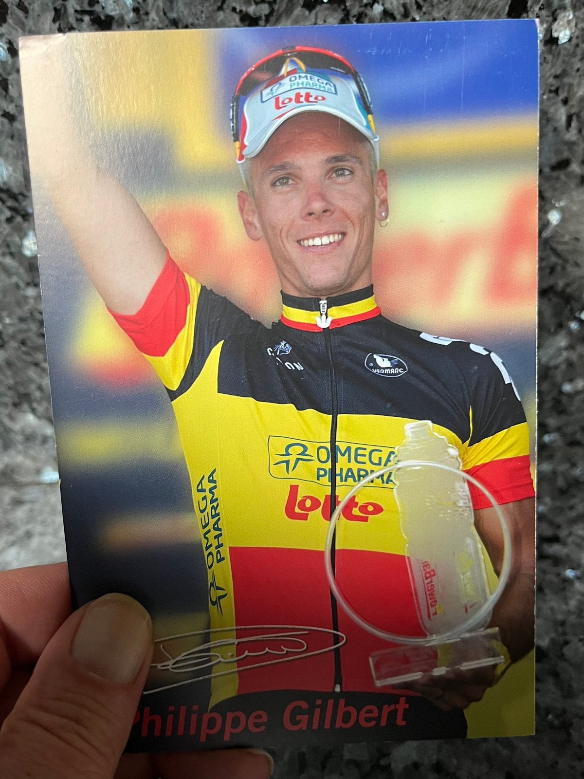 Wielrenner Philippe Gilbert kampioen van België, Verzamelen, Ophalen, Zo goed als nieuw