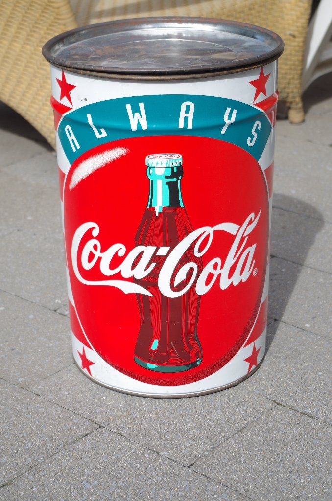 Coca-Cola ton, Verzamelen, Ophalen, Gebruikt
