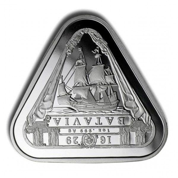 Batavia munt zilver, Zilver, Ophalen of Verzenden, Losse munt, Zilver