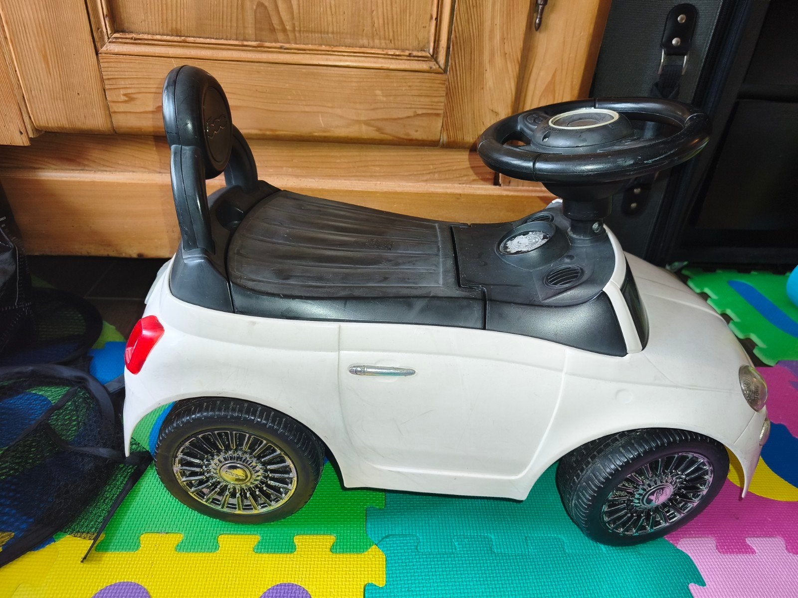 Leuke Fiat 500 Loopauto – Ideaal voor kleine avonturiers, Kinderen en Baby's, Ophalen