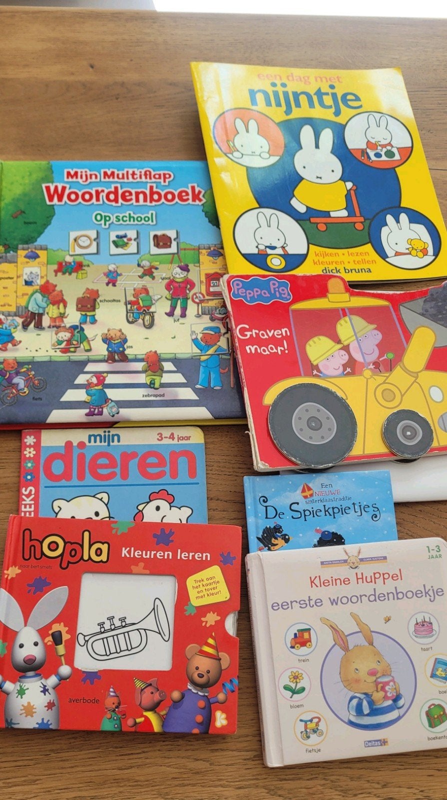Peuter kleuterboekjes, Ophalen