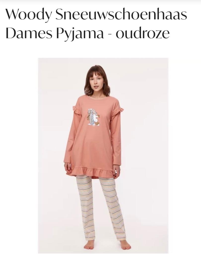 Dames nieuwe pyjama Woody XXL oud roze, Kleding | Dames, Woody, Ophalen, Nieuw, Maat 46/48 (XL) of groter