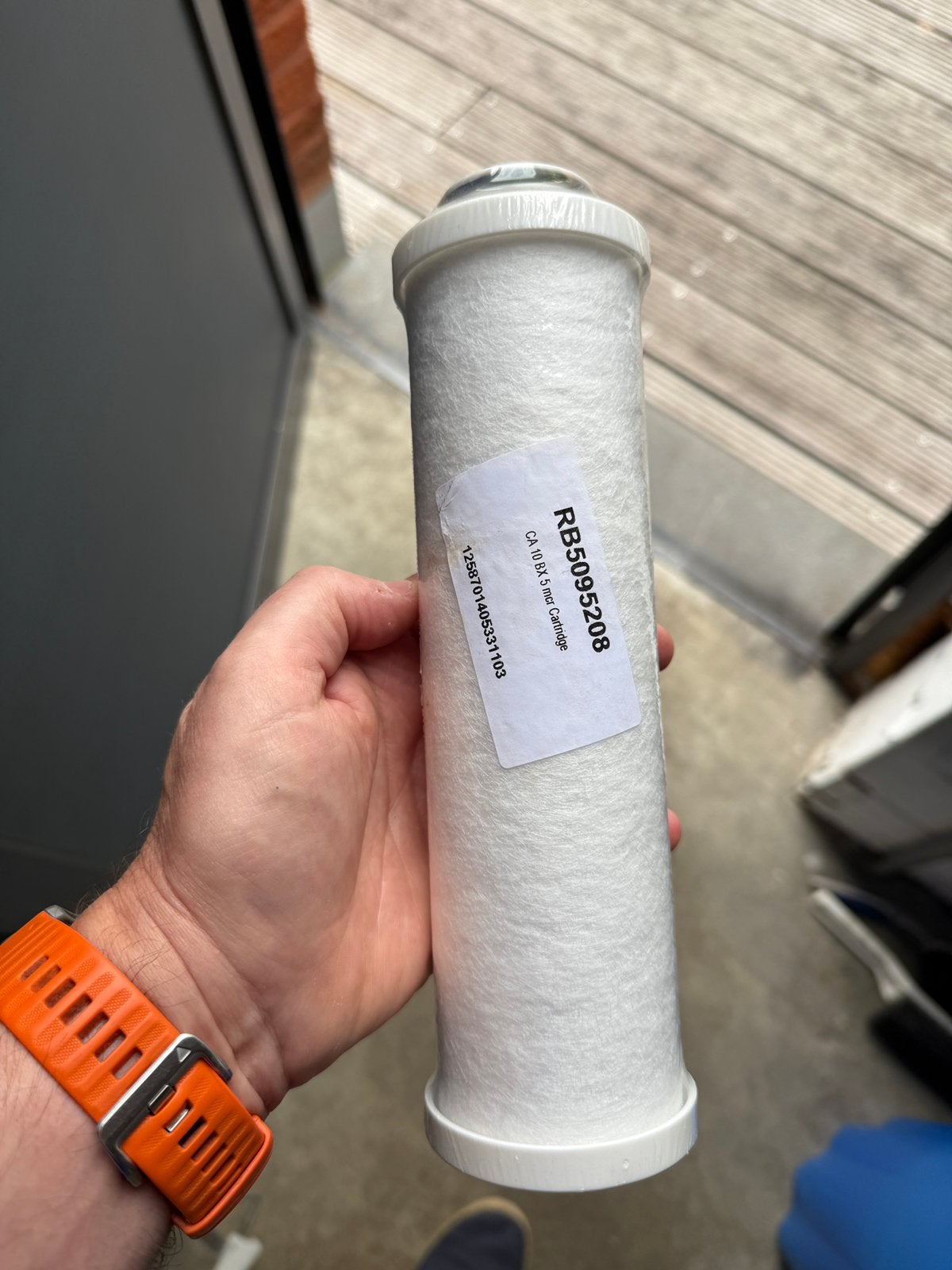 Regen water filter, Ophalen of Verzenden, Zo goed als nieuw