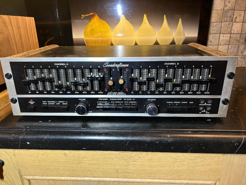 Soundcraftsmen PE 2217-R Equalizer-voorversterker, Ophalen of Verzenden, Gebruikt