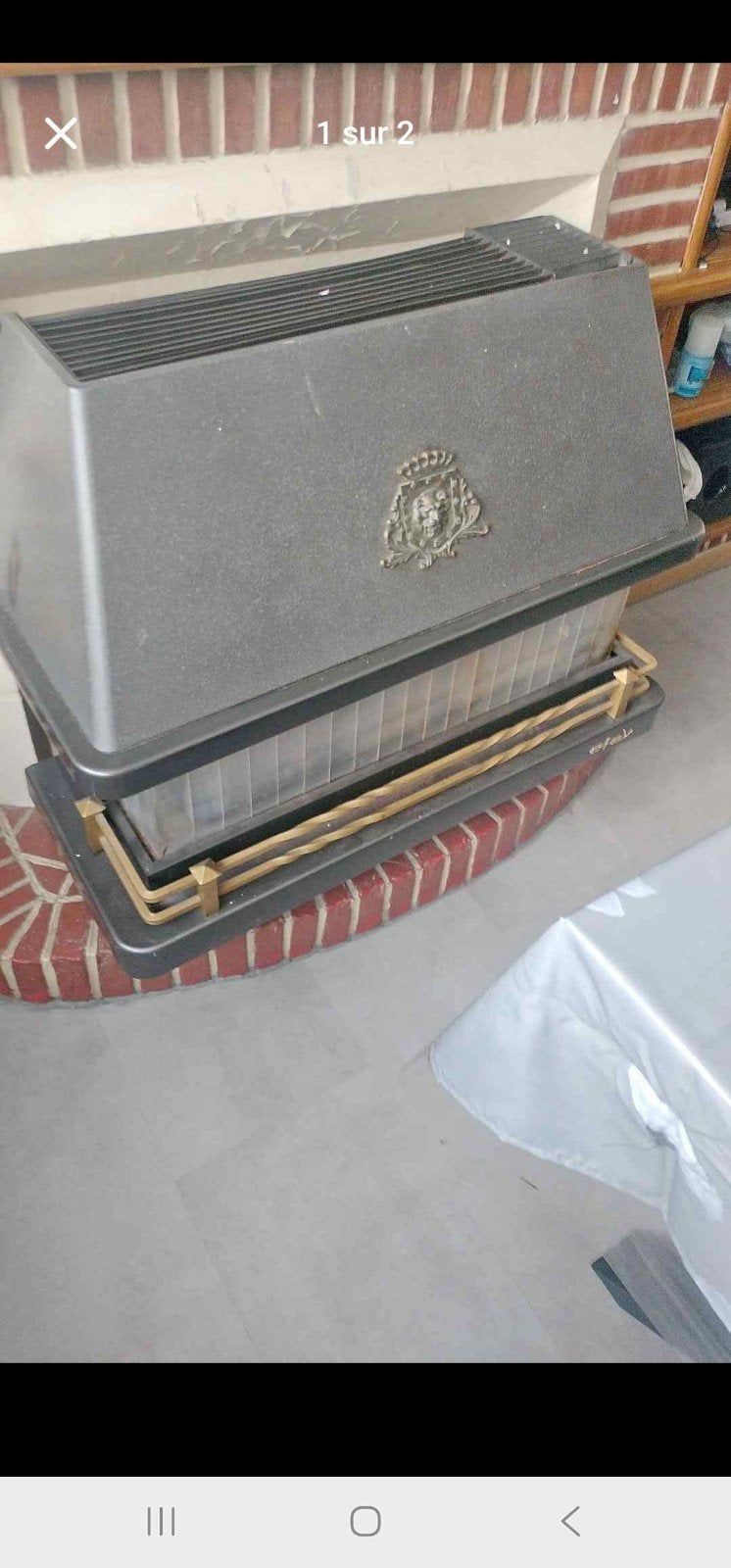 chauffage au gaz efel fonctionne parfaitement, 800 watts ou plus, Enlèvement, Utilisé, Poêle