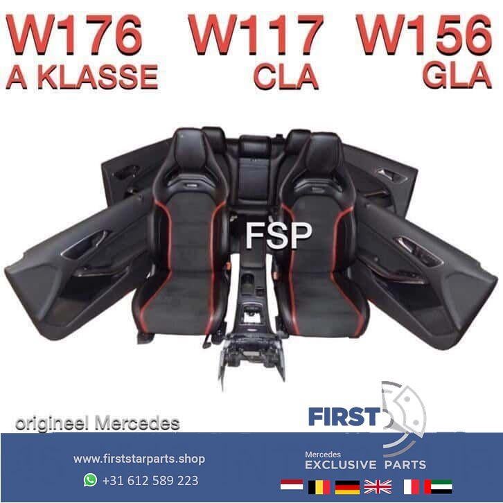 AMG Kuipstoelen Mercedes W176 W117 W156 Performance Stoelen, -, Utilisé, -, -