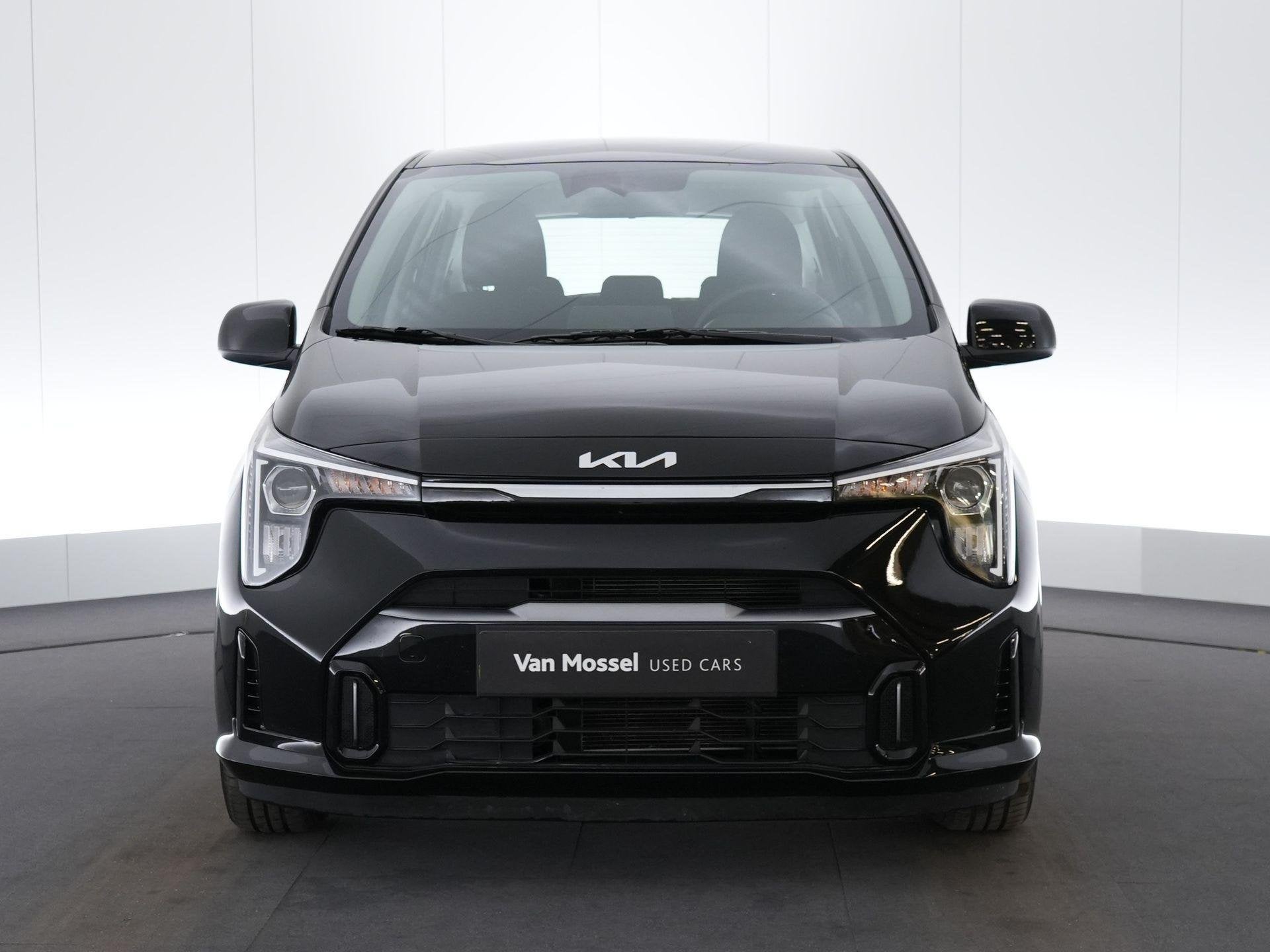 Kia Picanto 1.0 MPI 67 Pulse AMT - Actie - Promo -, Auto's, Kia, Stof, Gebruikt, Zwart, Zwart