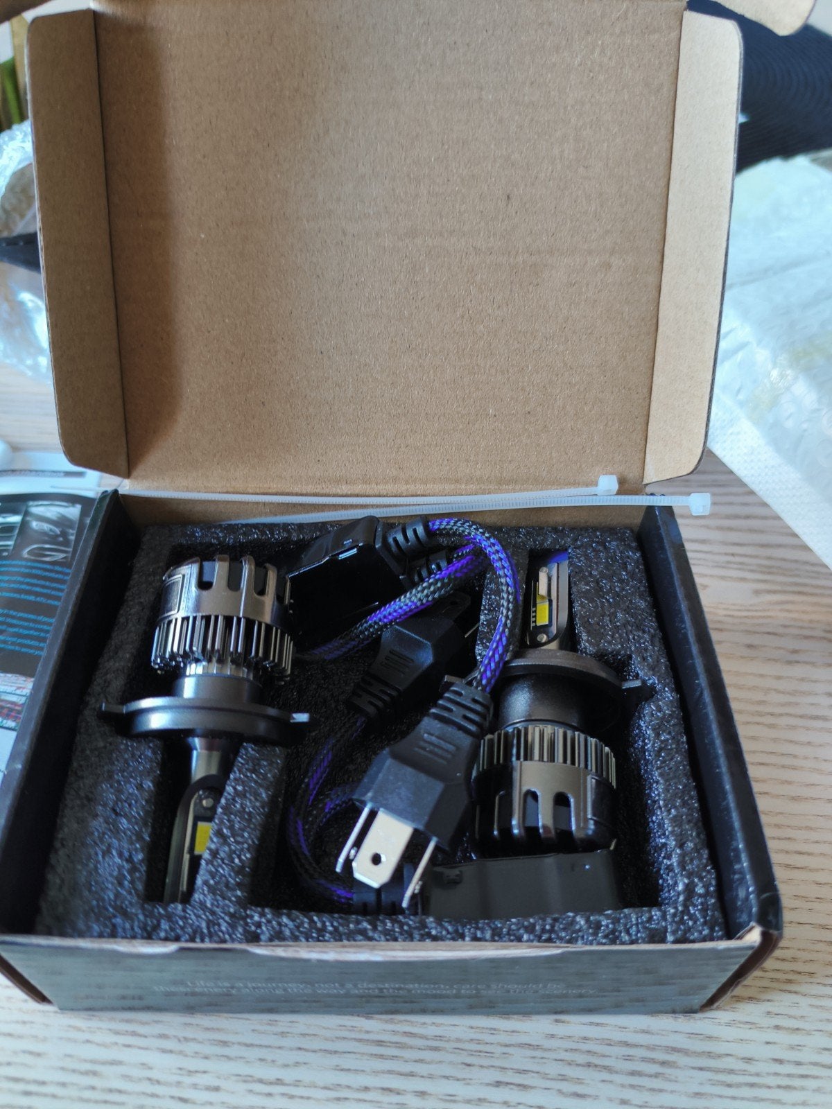 led h4 bicolore jaune et blanc, Autos : Pièces & Accessoires, Enlèvement ou Envoi