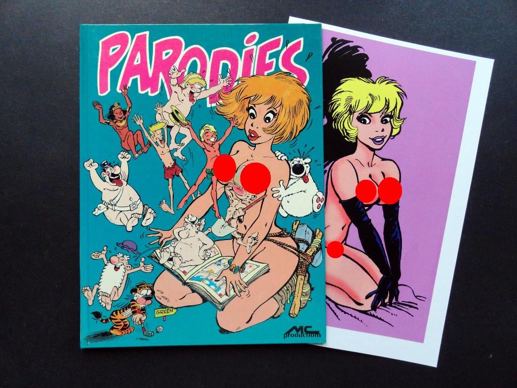 Parodies Natacha - Collectif - EO1987 - M.C.Productions, Envoi