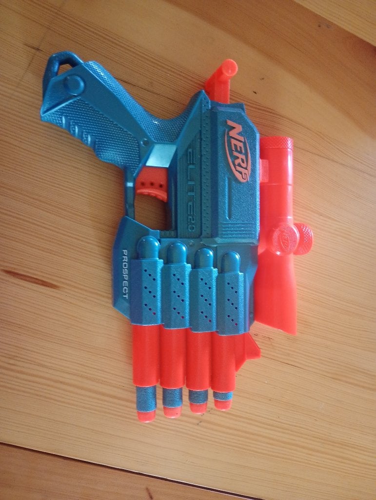 Fusil nerf, Enlèvement, Neuf