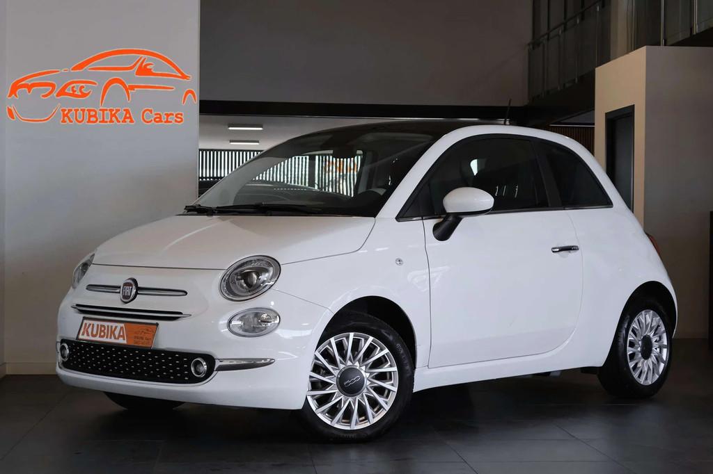Fiat 500 1.0i MHEV CruiseC Pano Navi Garantie* (bj 2023), Auto's, 4 zetels, Gebruikt, Wit, 3 cilinders