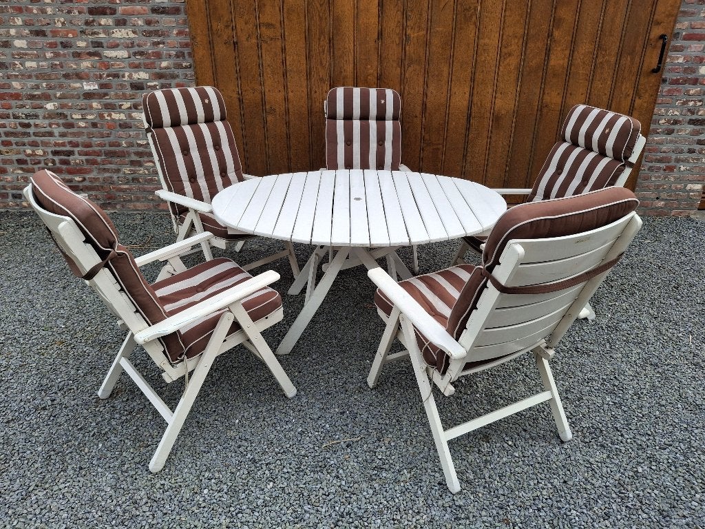Vintage West Germany Herlag tuinset, Ophalen, Stoel, Tuinset