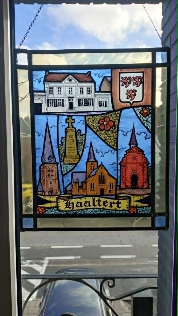 Glasraam Haaltert, Ophalen