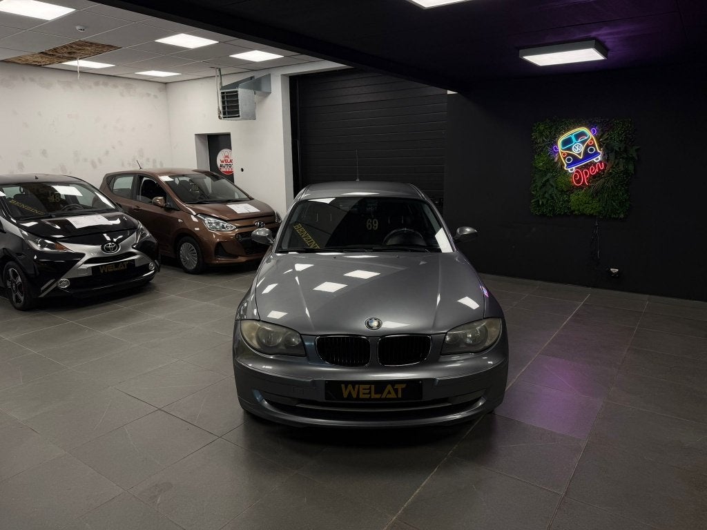 BMW 1 SERI 1.6 LITER BENZINE TOP STAAT, 1 Reeks, Zwart, 1600 cc, Bedrijf