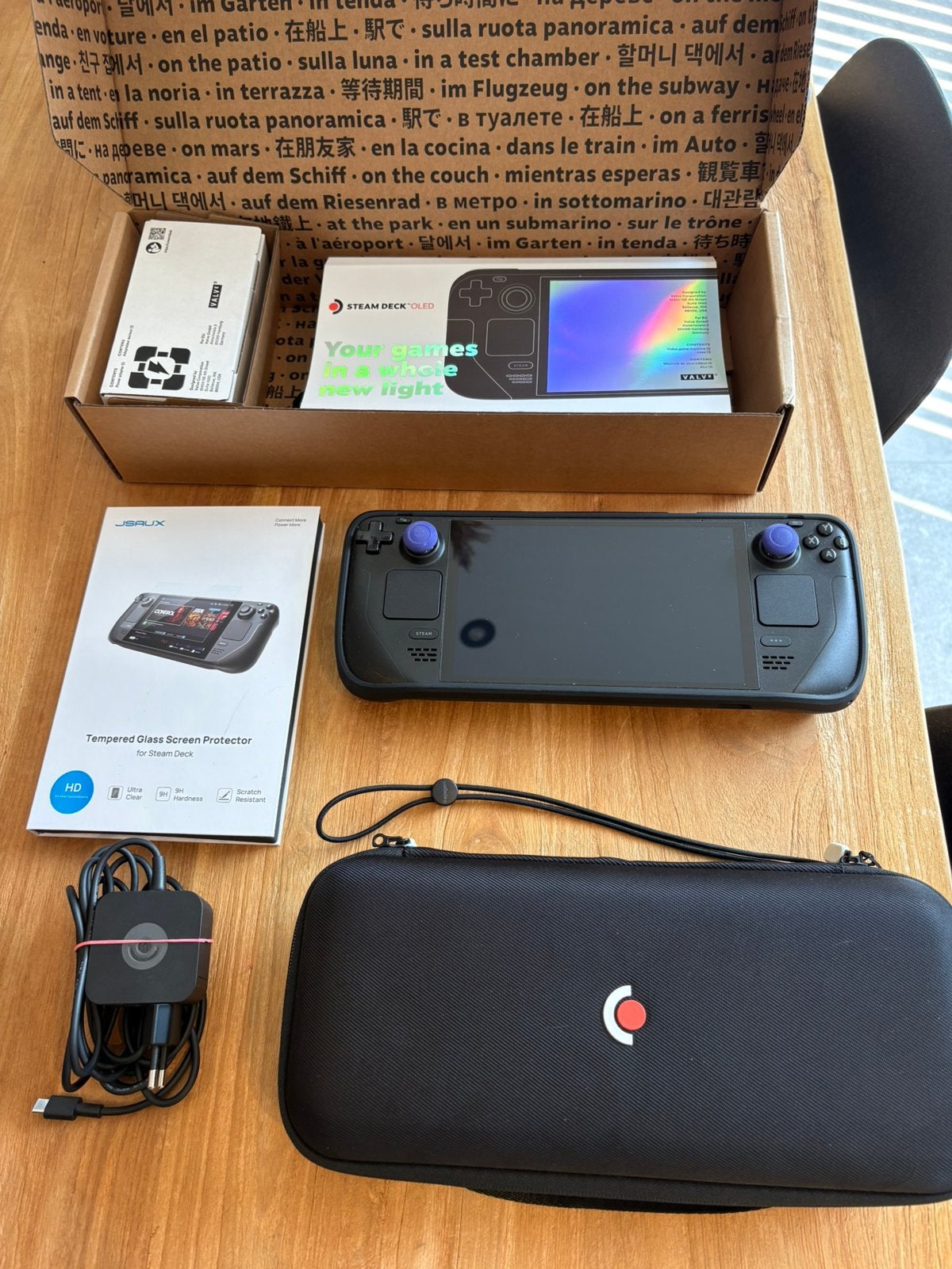Valve Steamdeck OLED 512GB (100% battery), Consoles de jeu & Jeux vidéo, Consoles de jeu | Autre, Enlèvement, Valve, Comme neuf