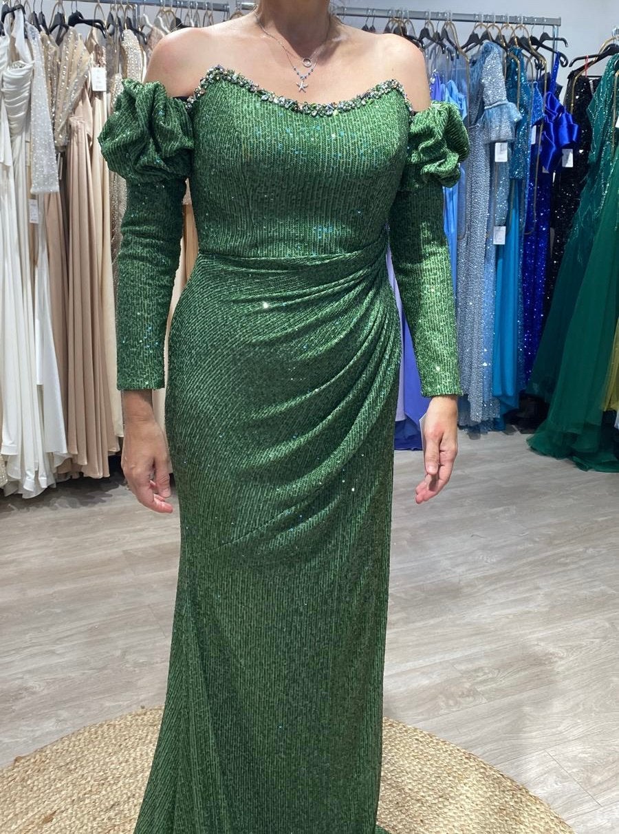 Robe du soir sirene, Vêtements | Femmes, Habits de circonstance, Neuf, Taille 38/40 (M), Robe de cocktail, Vert