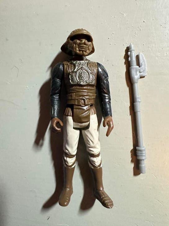 Star Wars vintage Lando Skiff Guard Kenner, Ophalen of Verzenden, Zo goed als nieuw, Actiefiguurtje