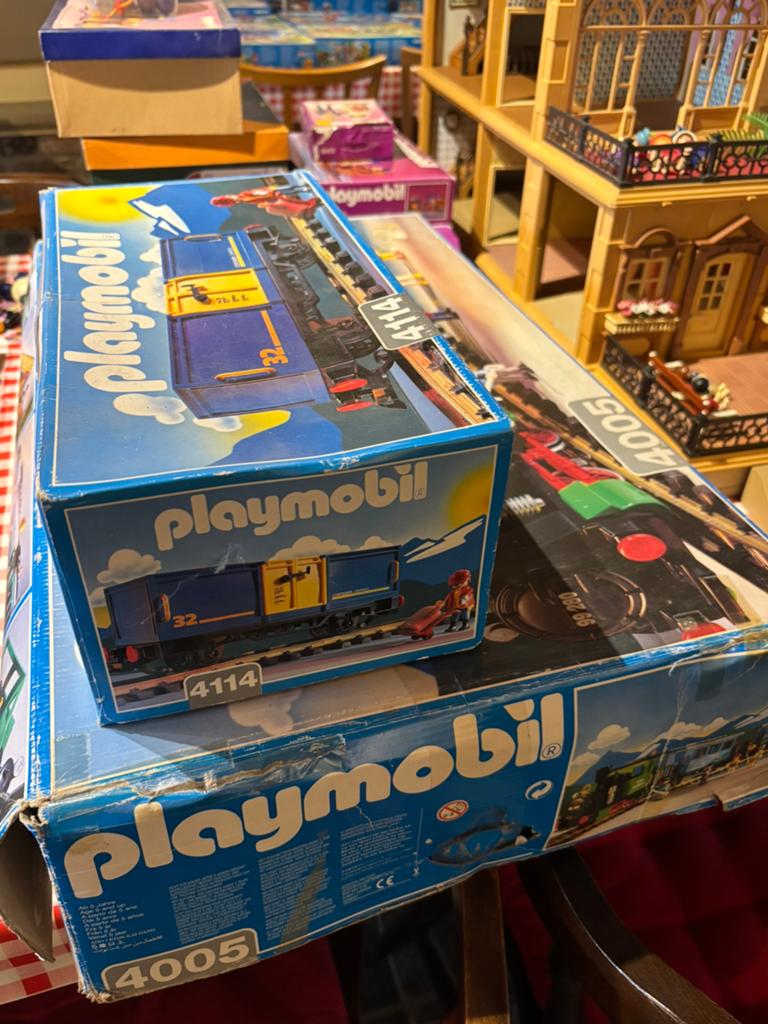 Playmobil trein, Kinderen en Baby's, Speelgoed | Playmobil, Ophalen of Verzenden, Gebruikt