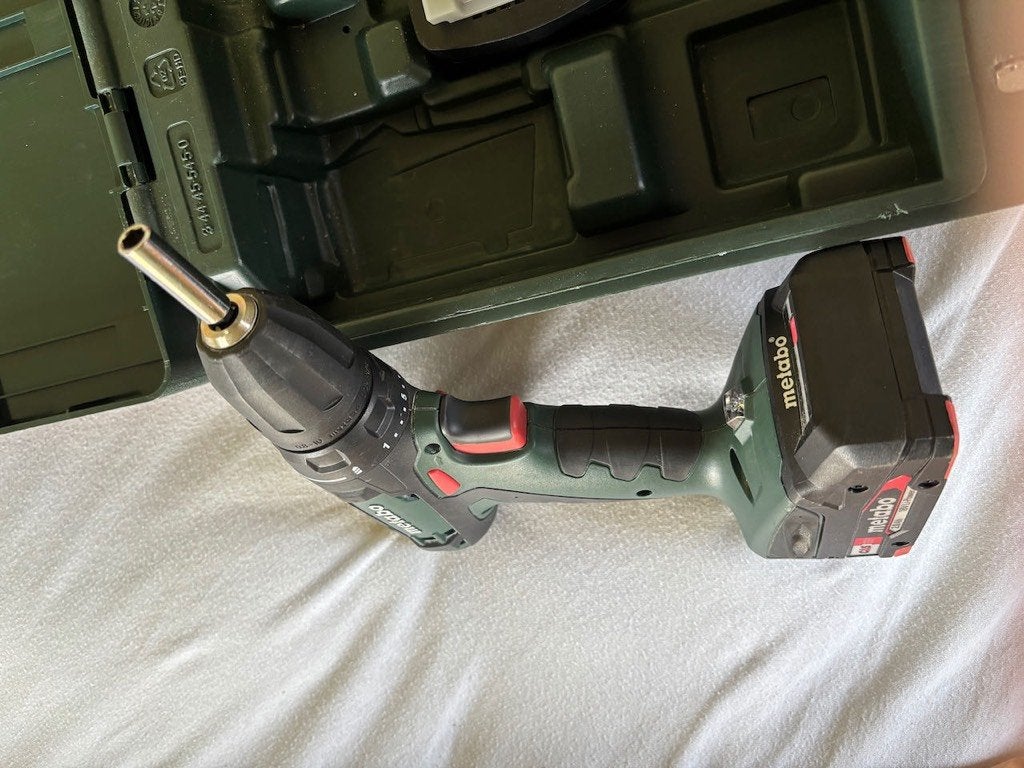 Visseuse Metabo BS 18 set, Bricolage & Construction, Enlèvement, Utilisé, Autres types, Vitesse variable