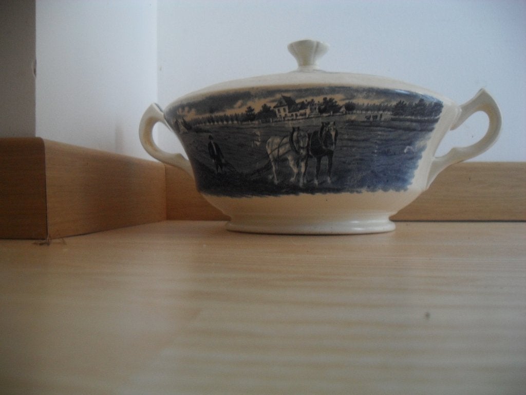 eetservies, Ophalen