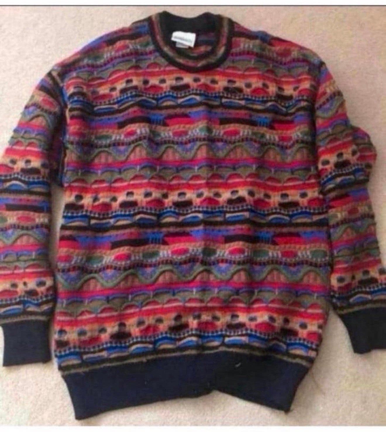 Purely australian clothing Wol Wollen trui pullover sweater, Ophalen of Verzenden, Zo goed als nieuw, Maat 42/44 (L), Meerkleurig