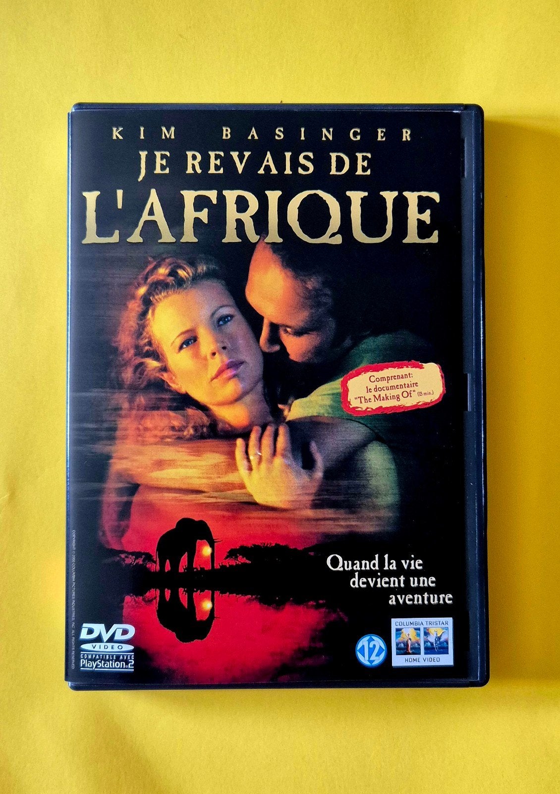DVD 📀 Je rêvais de l'Afrique - Kim Basinger V2, CD & DVD, DVD | Aventure, Utilisé, À partir de 12 ans, Enlèvement ou Envoi