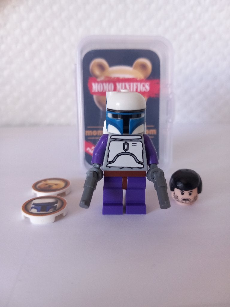 Custom LEGO Star Wars The Complete Saga Jango Fett, Star Wars, Lego, Ophalen of Verzenden, Zo goed als nieuw