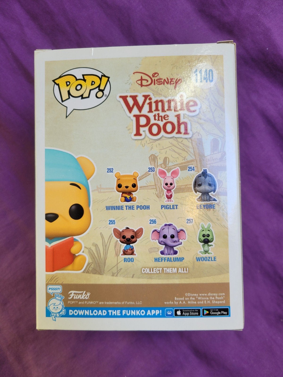 Funko Pop ! Winnie l'ourson #1140 Lecture à l'heure du couch, Collections, Enlèvement ou Envoi, Neuf