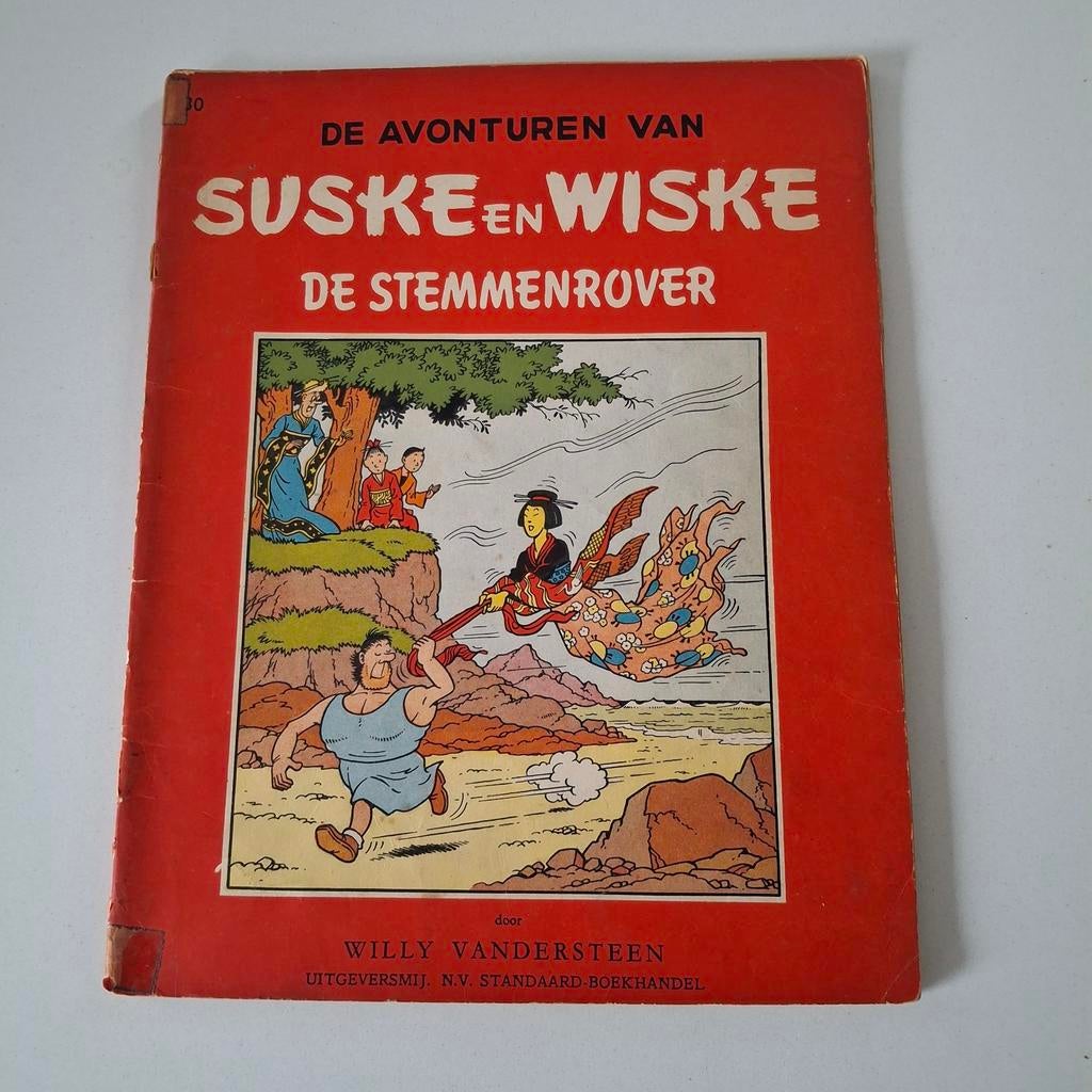 Suske en wiske de stemmenrover.eerste druk., Boeken, Ophalen