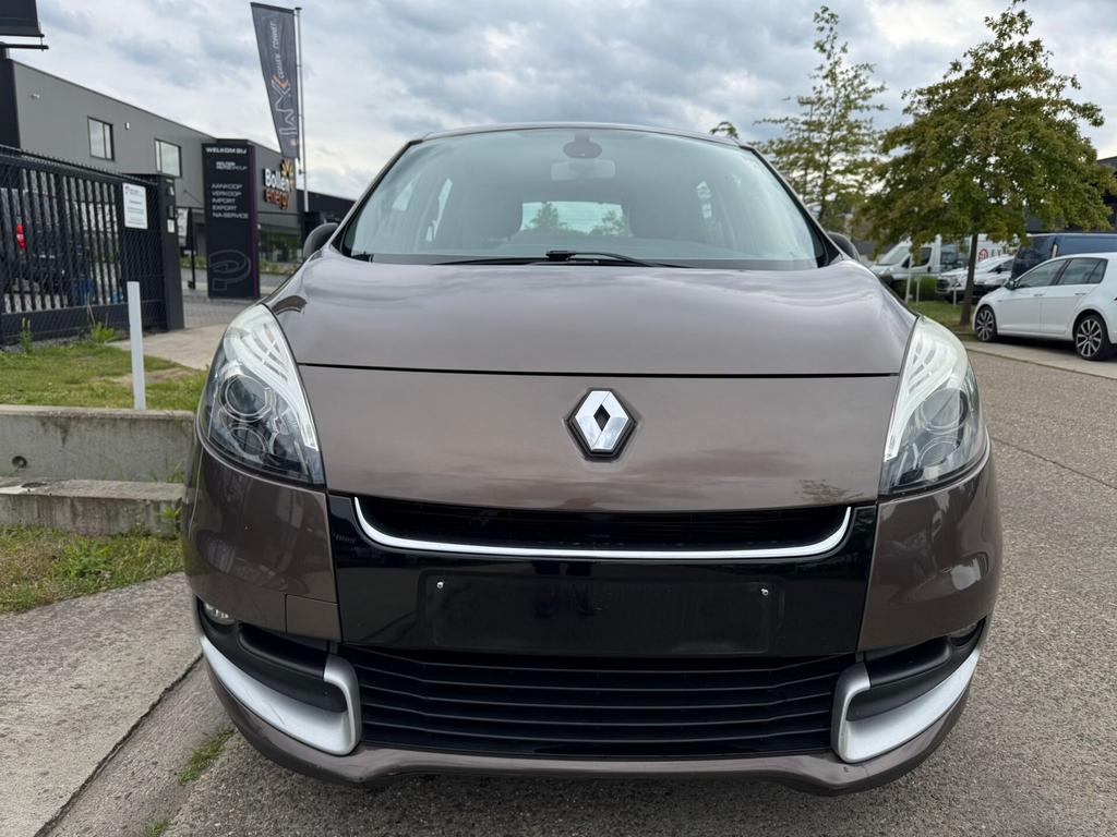 Renault Megane Scenic 1.5DCi GPS Trekhaak Gekeurd vvk, Auto's, 0 kg, Euro 5, Electronic Stability Program (ESP), Zwart