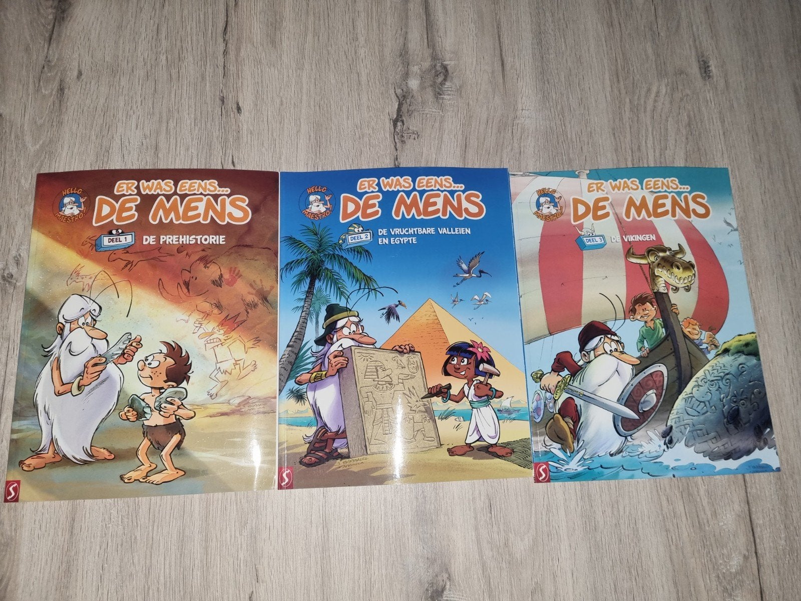 er was eens....de mens deel 1,2,3, Ophalen of Verzenden