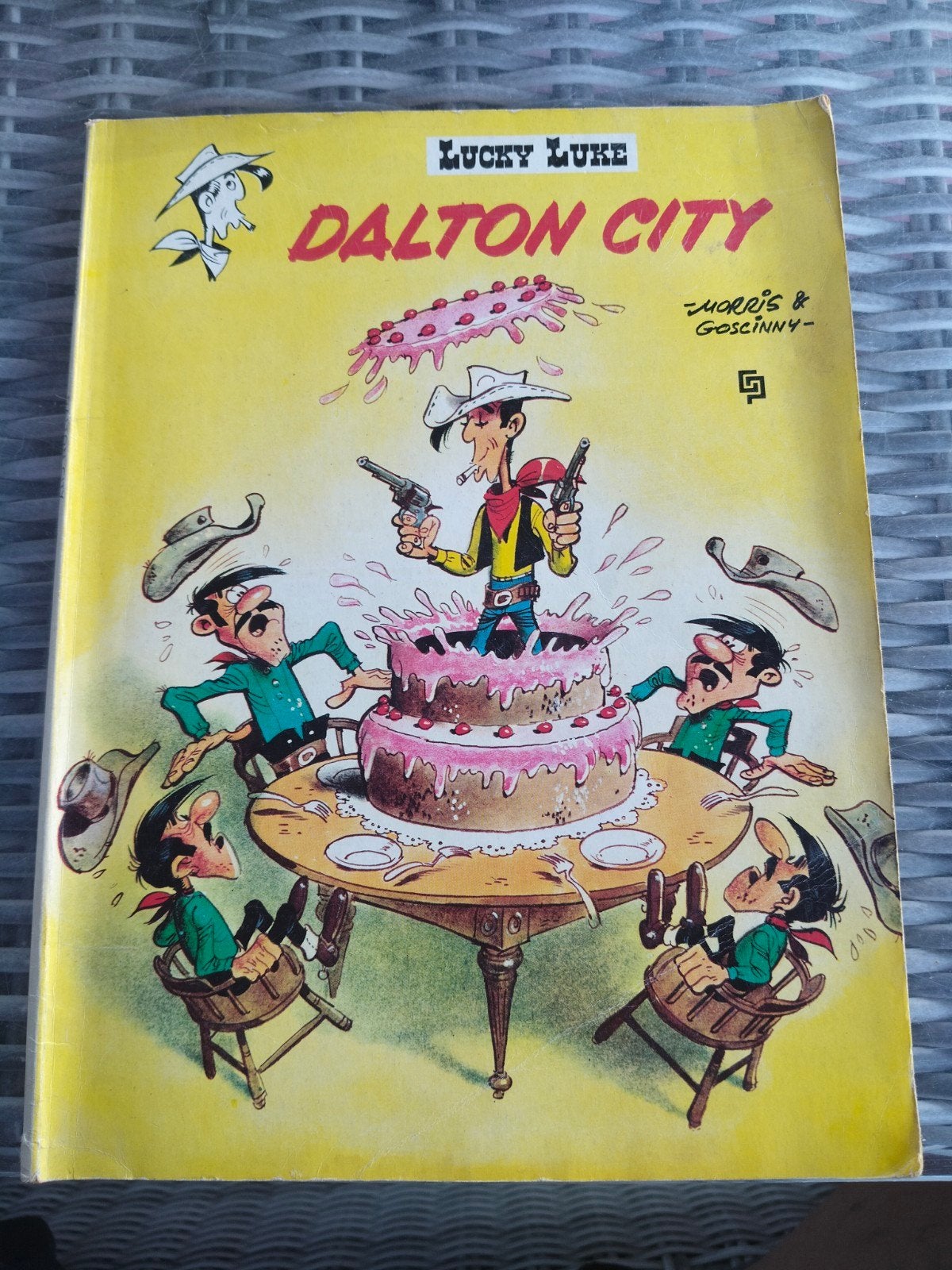 Lucky Luke, Une BD, Utilisé, Enlèvement, Morris & Goscinny,