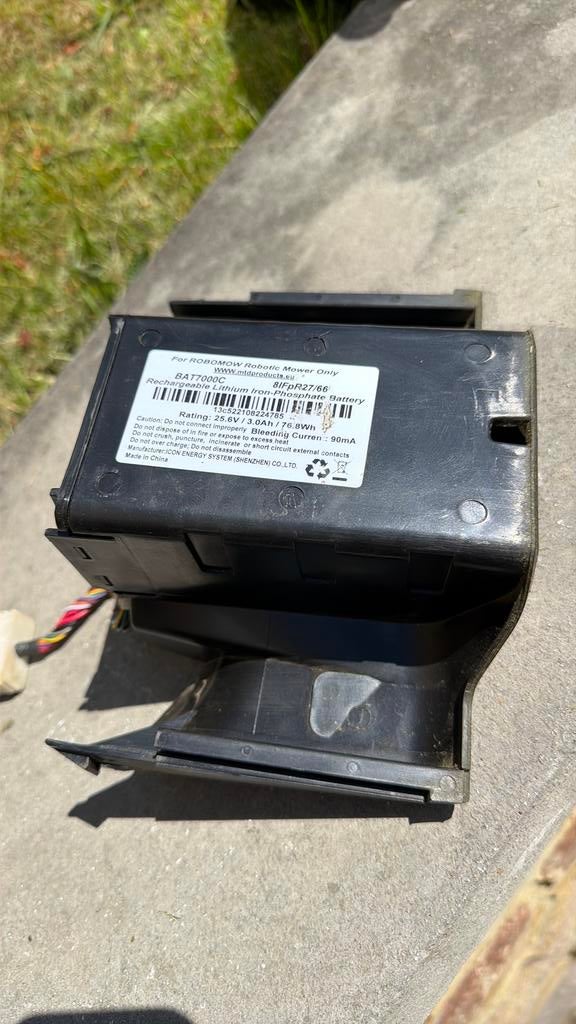 Batterie Robomow rc308u, Enlèvement ou Envoi, Comme neuf