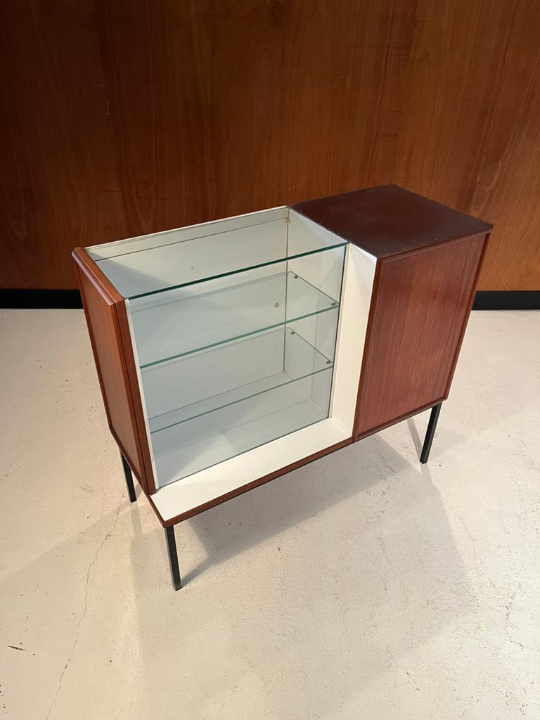 Comptoir de commerce / vitrine vers 1960, Maison & Meubles, Enlèvement ou Envoi, Utilisé, Verre