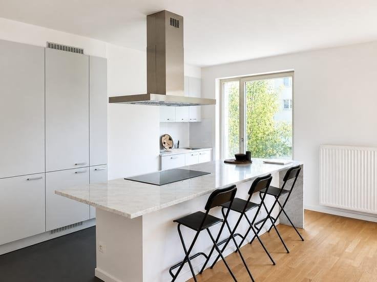 2 kamer appartement Tour&Taxis te huur, 50 m² of meer, Brussel