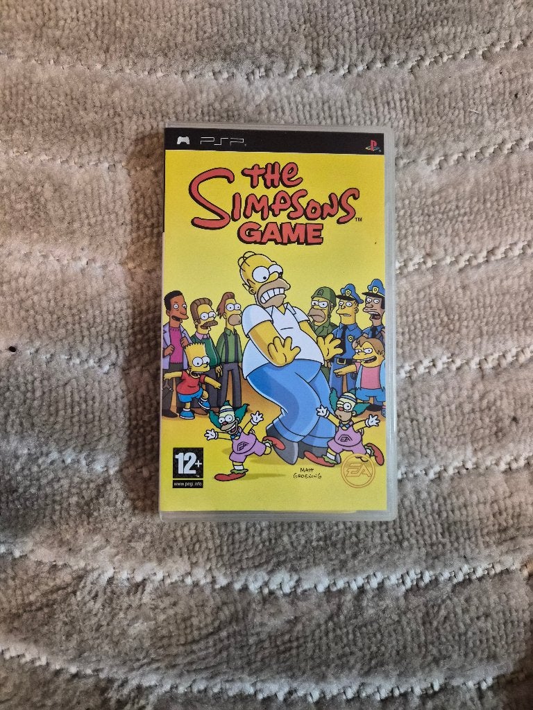 The Simpsoms game PSP, Consoles de jeu & Jeux vidéo, Enlèvement ou Envoi, 1 joueur, À partir de 12 ans, Aventure et Action