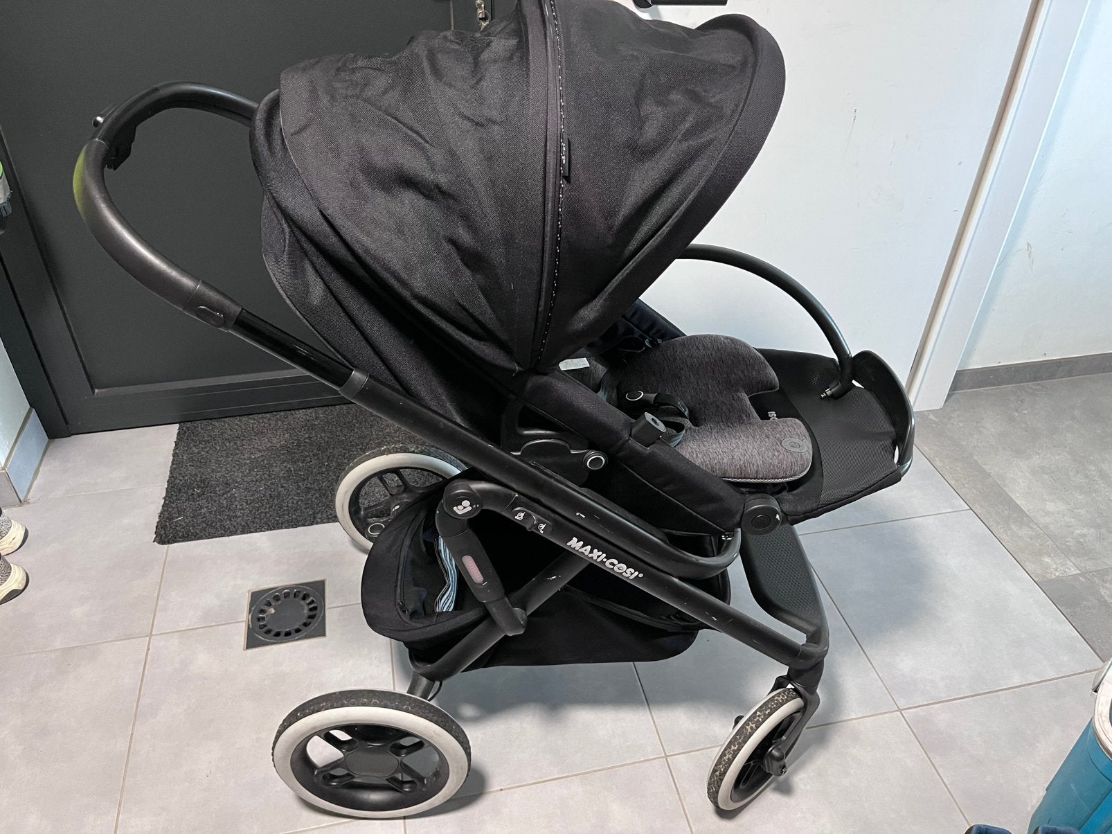 Kinderwagen 3 in 1 Maxi-Cosi, Kinderen en Baby's, Ophalen, Gebruikt, Maxi-Cosi, Regenhoes