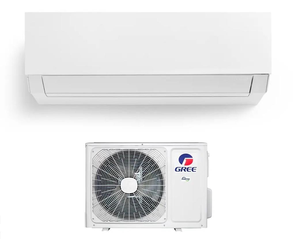 Climatisation Gree 3,5 kw avec pompe à chaleur, Neuf, 60 à 100 m³, 3 vitesses ou plus, Refroidissement et Déshumidification