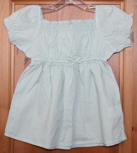 Noukie's – Mintgroene blousetop – Maat 104, Kinderen en Baby's, Meisje, Ophalen of Verzenden, Zo goed als nieuw, Shirt of Longsleeve
