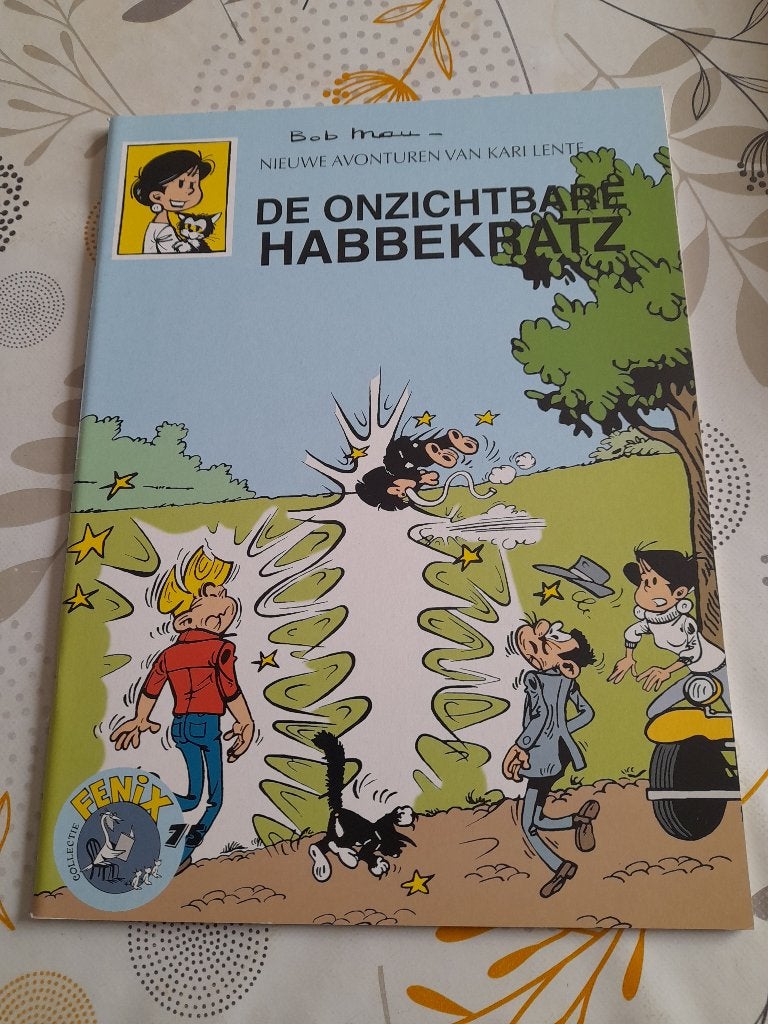 Kari Lente "De onzichtbare habbekratz"eerste druk 2011, Livres, BD, Enlèvement ou Envoi, Neuf