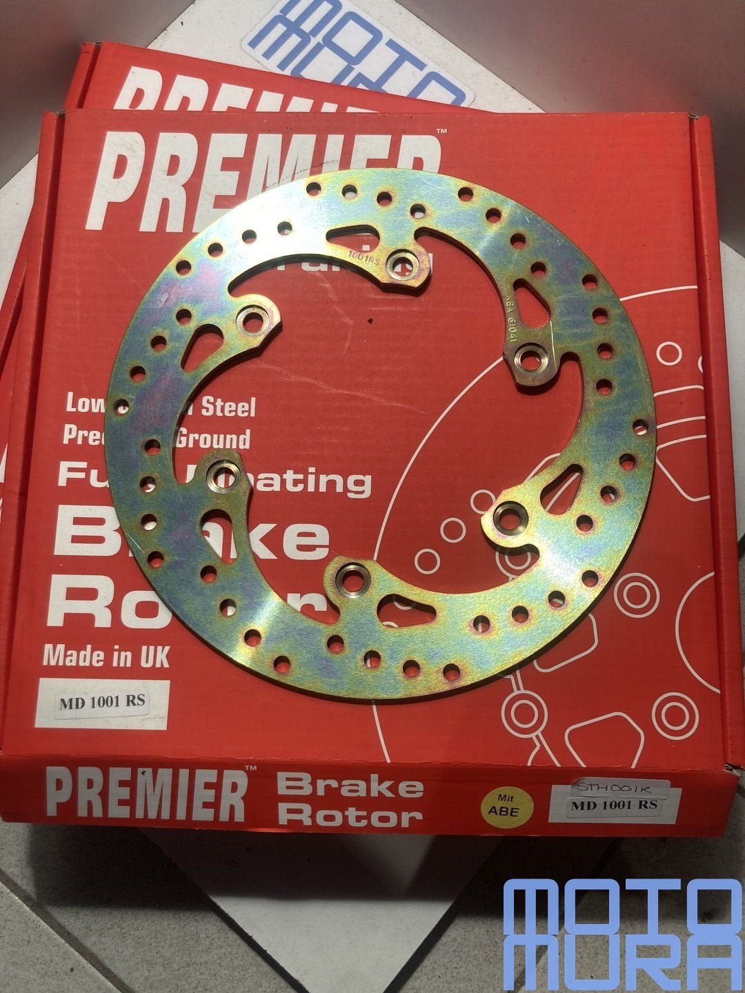 Premier MD1001 disque de frein Honda CBR400 VFR 400 XBR 500, Motos, Neuf, -, -, -