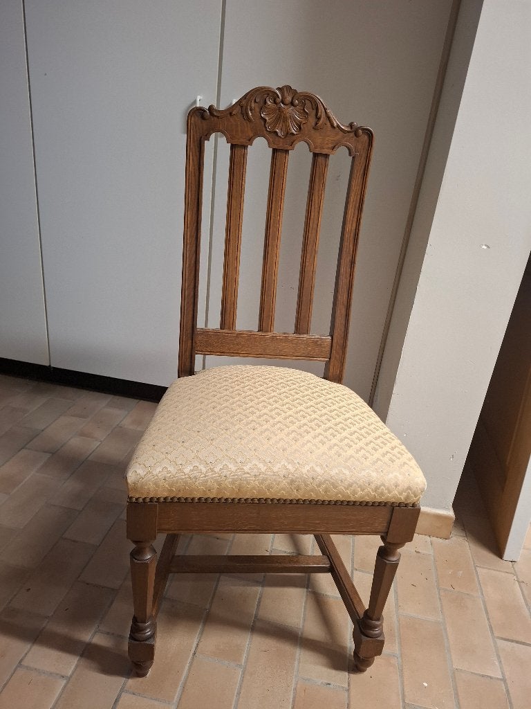Chaises, Louis XIV, Brun, Enlèvement, Bois