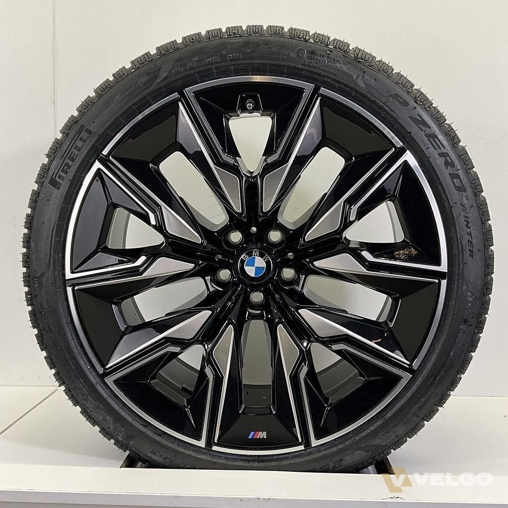 NIEUW BMW 7 SERIE G70 I7 X3 G45 BREEDSET VELGEN + WINTERBAND, Auto-onderdelen, 255 mm, -, -, Banden en Velgen
