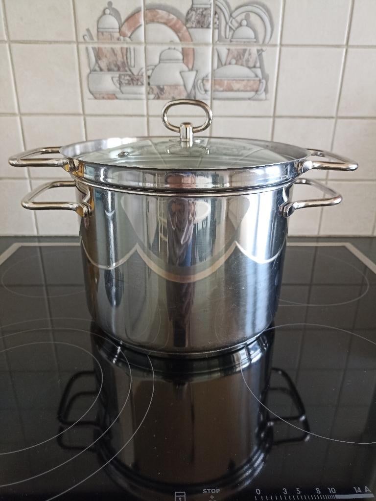 kookpot pasta, Ophalen, Inox, Keramische plaat, Overige typen