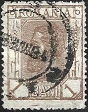 1 Postzegel Roemenië 1895 Koning Carol I, Postzegels en Munten, Postzegels | Europa | Overig, Ophalen of Verzenden, Overige landen