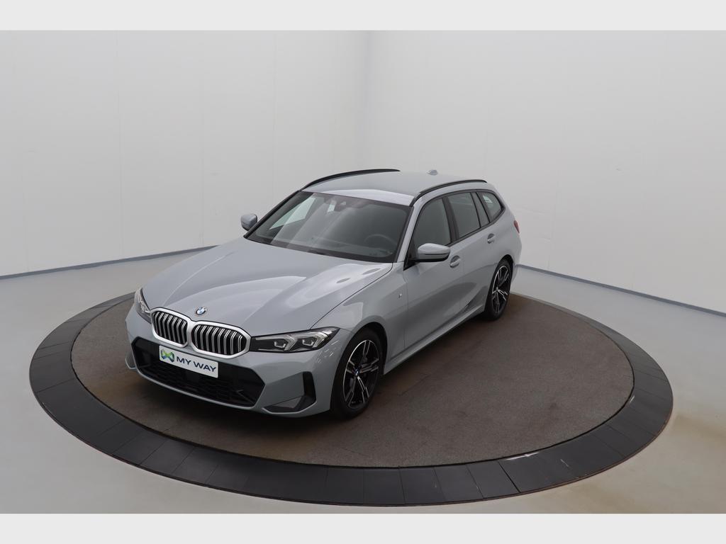 Bmw 3 SW (G21LCI) Touring 330iXAS, Auto's, BMW, Automaat, Break, 165 g/km, Zilver of Grijs