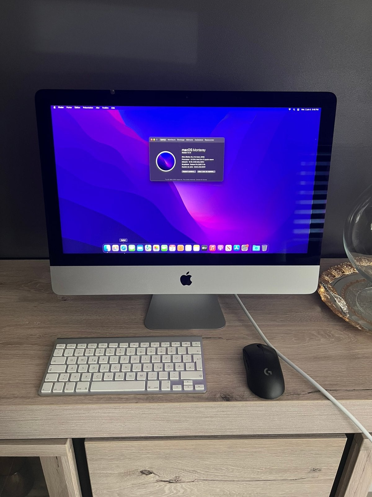 iMac 2020 als nieuw — i3/16 GB DDR4/500 GB SSD — 349€, Computers en Software, Apple Desktops, Zo goed als nieuw, iMac, SSD, Ophalen of Verzenden
