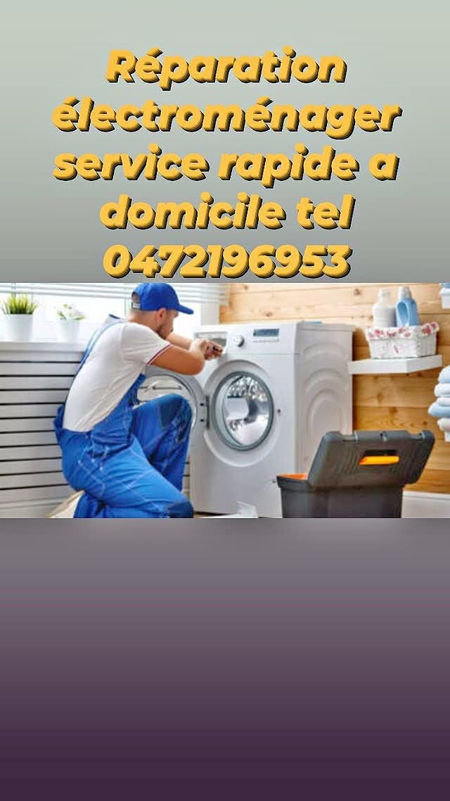 Réparation électroménager service rapide a domicile tel, Enlèvement ou Envoi