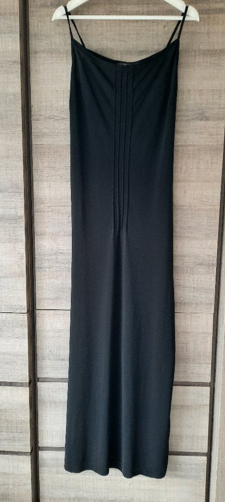 lange zwarte jurk, Enlèvement ou Envoi, Comme neuf, Taille 42/44 (L), Noir